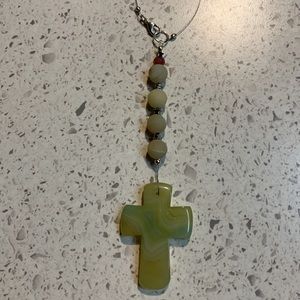 Quarts crystal Car Charm